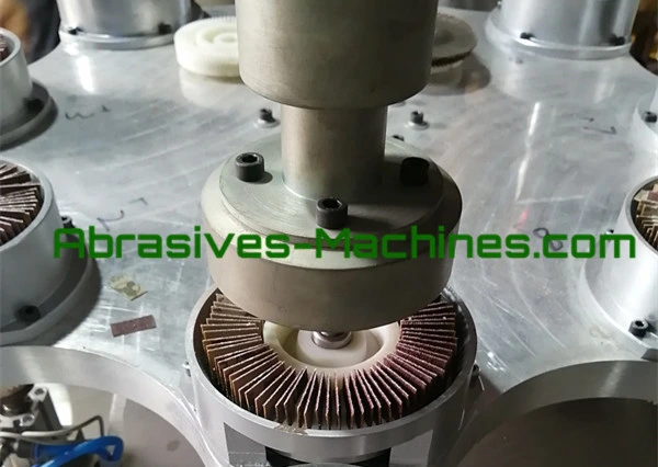 China Factory Vertical Flap Disc Machine