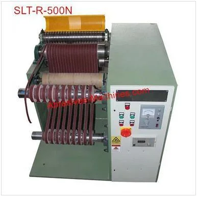 Abrasive Cloth Roll Slitter Narrow Roll Slitting Machine for Making Belt