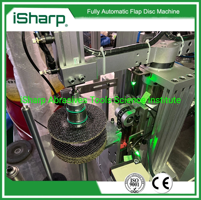 Isharp Flap Disc Making Machine with Automatic Function