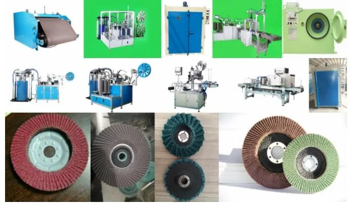 Flap Disc Film Shrinking Packing Machine