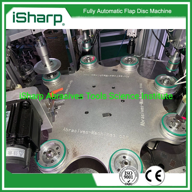 Isharp Flap Disc Making Machine with Automatic Function