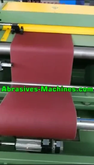 Schleifband-Schmalrollenschneidemaschine mit CE-Zertifikat